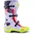Bottes Cross Alpinestars Tech 10 Supervented Violet Jaune Fluo Rose
