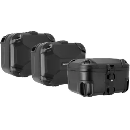 Bagagerie + Support SW-Motech DUSC L/M 2x41/33L ABS Voge DS900X - Top Case et Valise Moto SW-Motech