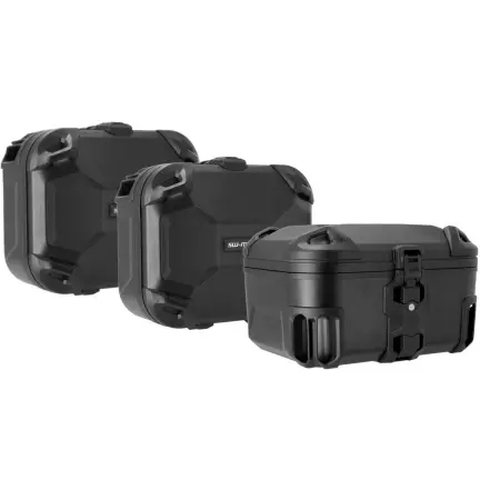 Bagagerie + Support SW-Motech DUSC L 3x41L ABS BMW R 1300 GS Adv. - Top Case et Valise Moto SW-Motech