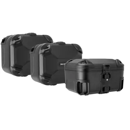Bagagerie + Support SW-Motech DUSC L/M 2x41/33L ABS Triumph Tiger 800 Modèles - Top Case et Valise Moto SW-Motech