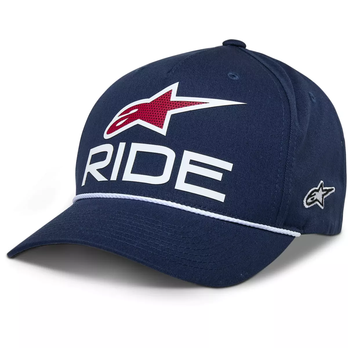 Casquette Alpinestars Ride Comp Navy Blanc Rouge