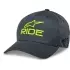 Casquette Alpinestars Ride Sonic Charbon Hi Vis Jaune