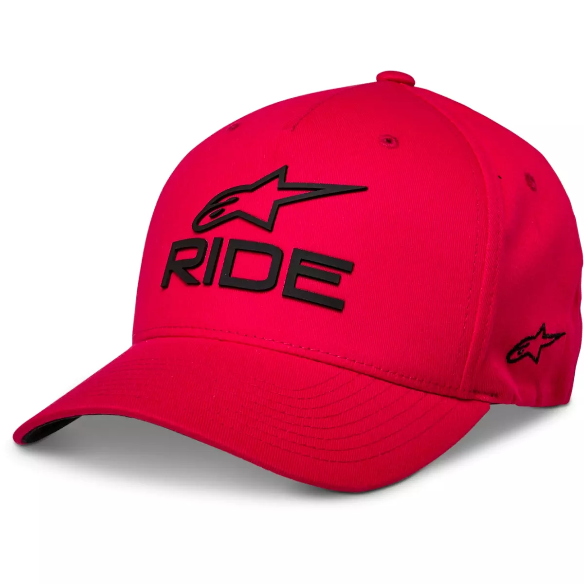 Casquette Alpinestars Ride Sonic Rouge Noir