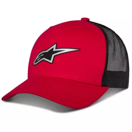 Casquette Alpinestars Reflect Ageless Trucker Rouge Noir