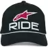 Casquette Alpinestars Ride Comp Noir Blanc Rouge