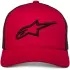 Casquette Alpinestars Ageless Trucker Rouge Noir