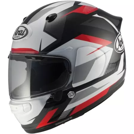 Casque Arai Quantic Supra Rouge Brillant - Casque Intégral ARAI