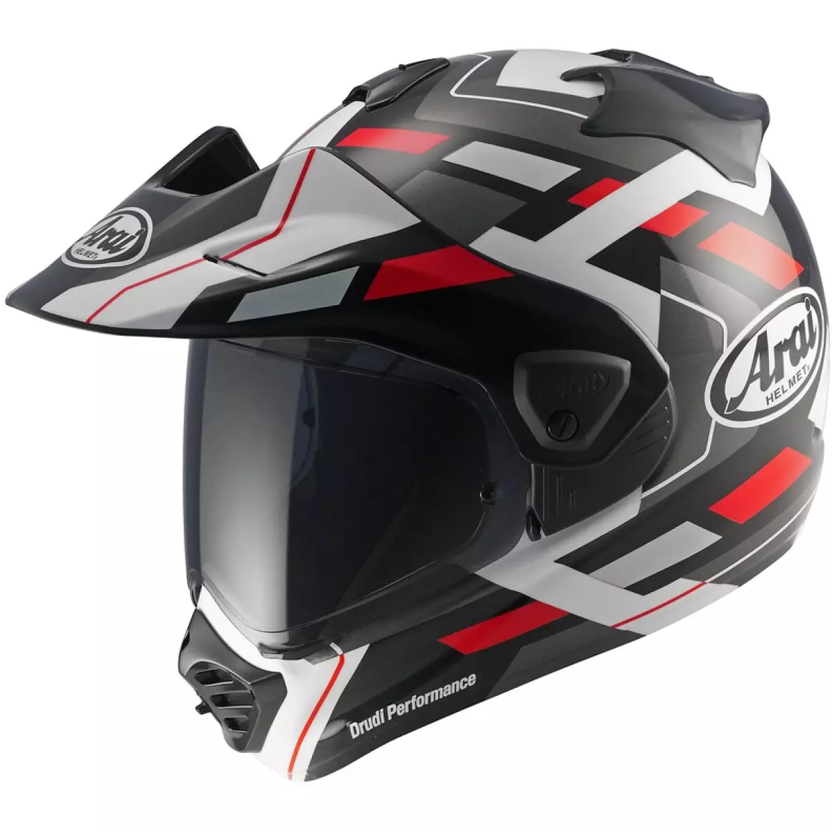 Casque Arai Tour-X5 Match Rouge Brillant