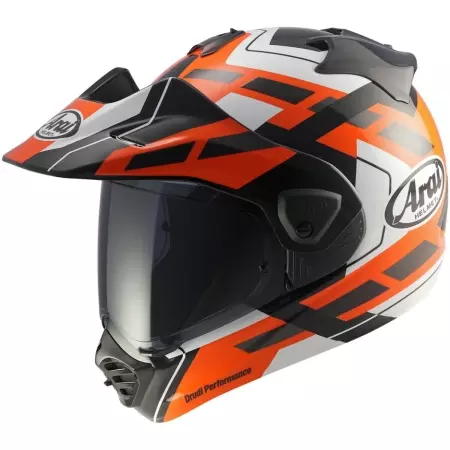 Casque Arai Tour-X5 Match Orange Brillant - Casque Intégral ARAI