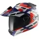 Casque Arai Tour-X5 Match Bleu Blanc Rouge