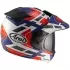 Casque Arai Tour-X5 Match Bleu Blanc Rouge