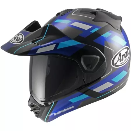 Casque Arai Tour-X5 Match Bleu Brillant - Casque Intégral ARAI