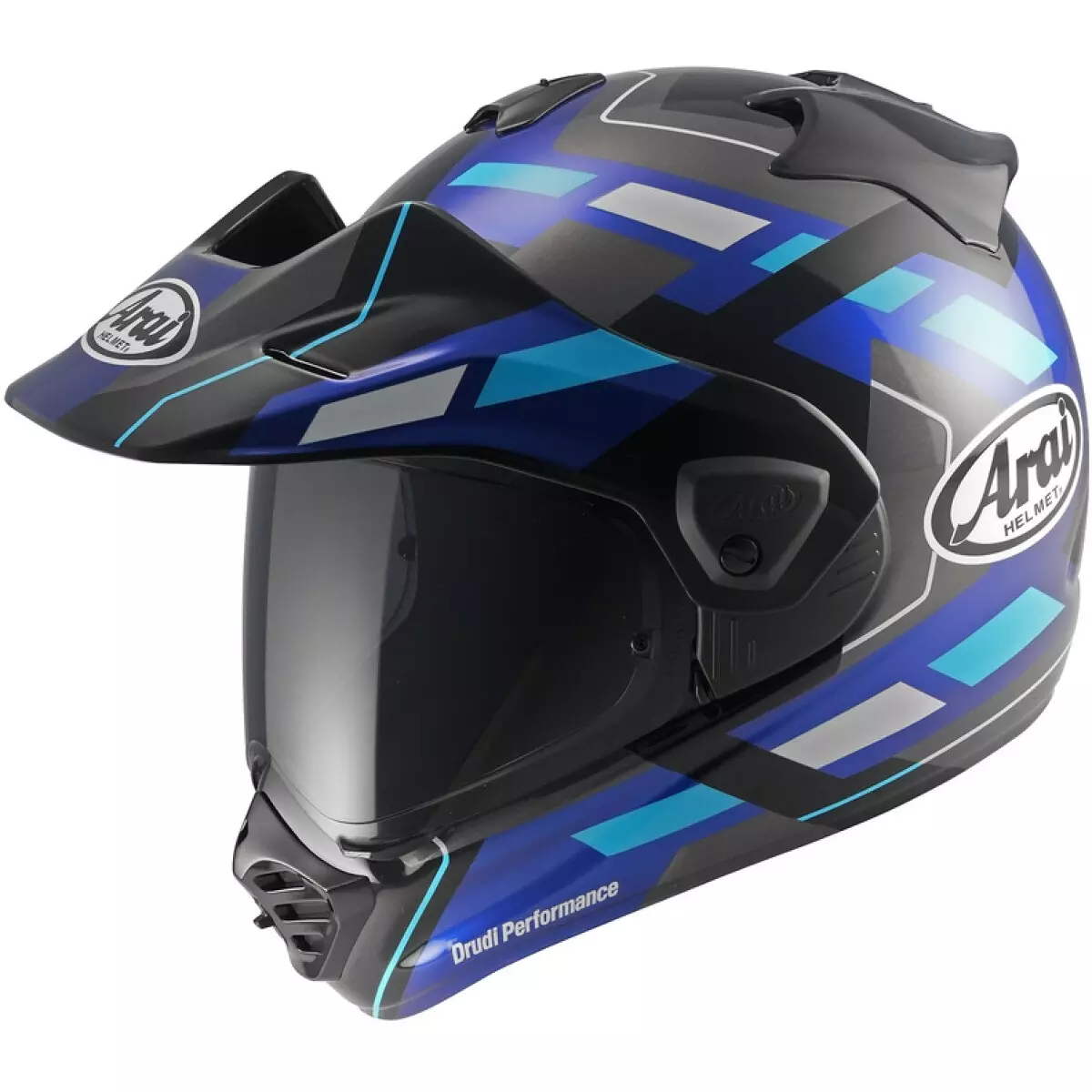 Casque Arai Tour-X5 Match Bleu Brillant