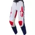 Pantalon Cross Alpinestars Racer Riway Blanc Bleu Rouge