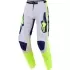 Pantalon Cross Alpinestars Racer Air Riway Gris Clair Jaune Fluo Bleu