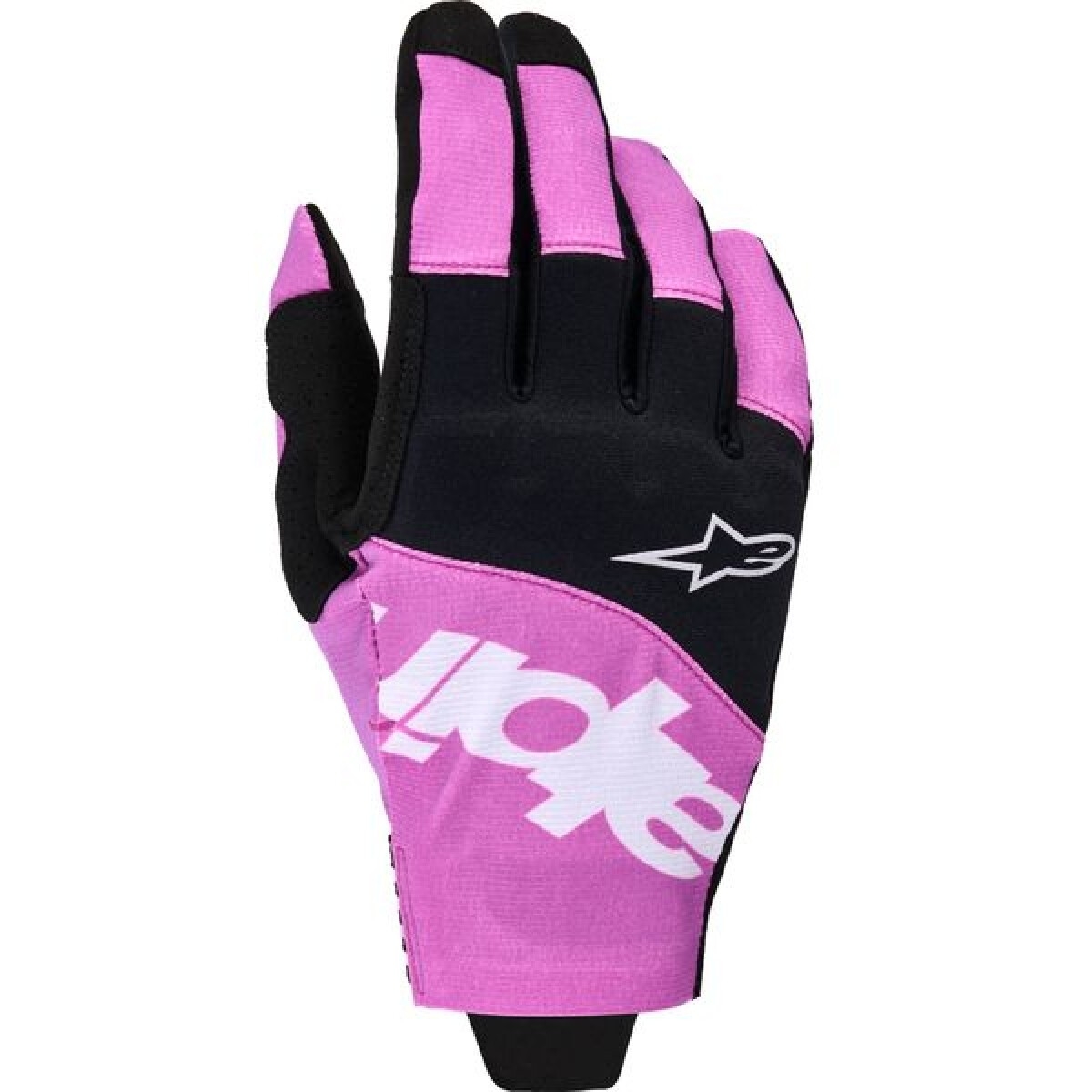 Gants Cross Alpinestars Techstar Noir Gris Clair Violet
