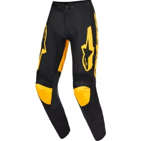 Pantalon Cross Alpinestars Racer Riway Jaune Noir