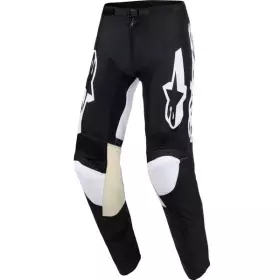 Pantalon Cross Alpinestars Racer Air Riway Noir Blanc