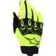 Gants Cross Alpinestars Full Bore V2 Jaune Fluo Noir