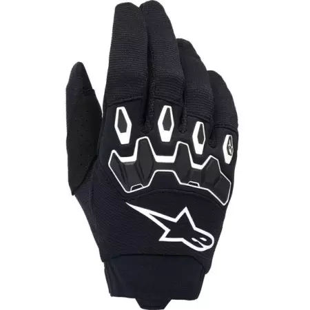 Gants Cross Alpinestars Full Bore V2 Noir Blanc