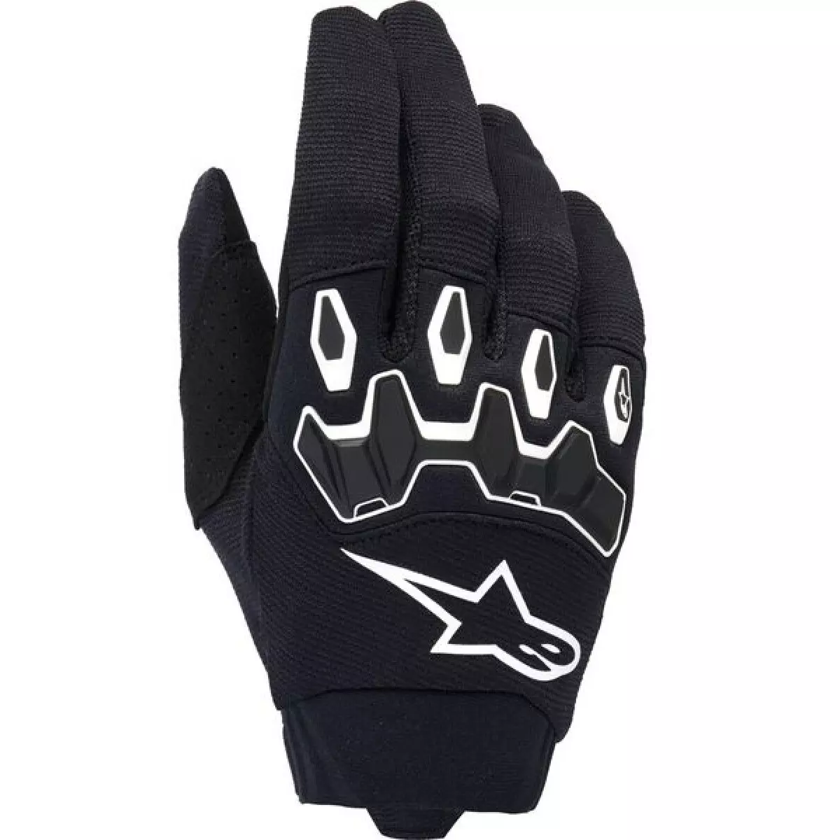 Gants Cross Alpinestars Full Bore V2 Noir Blanc