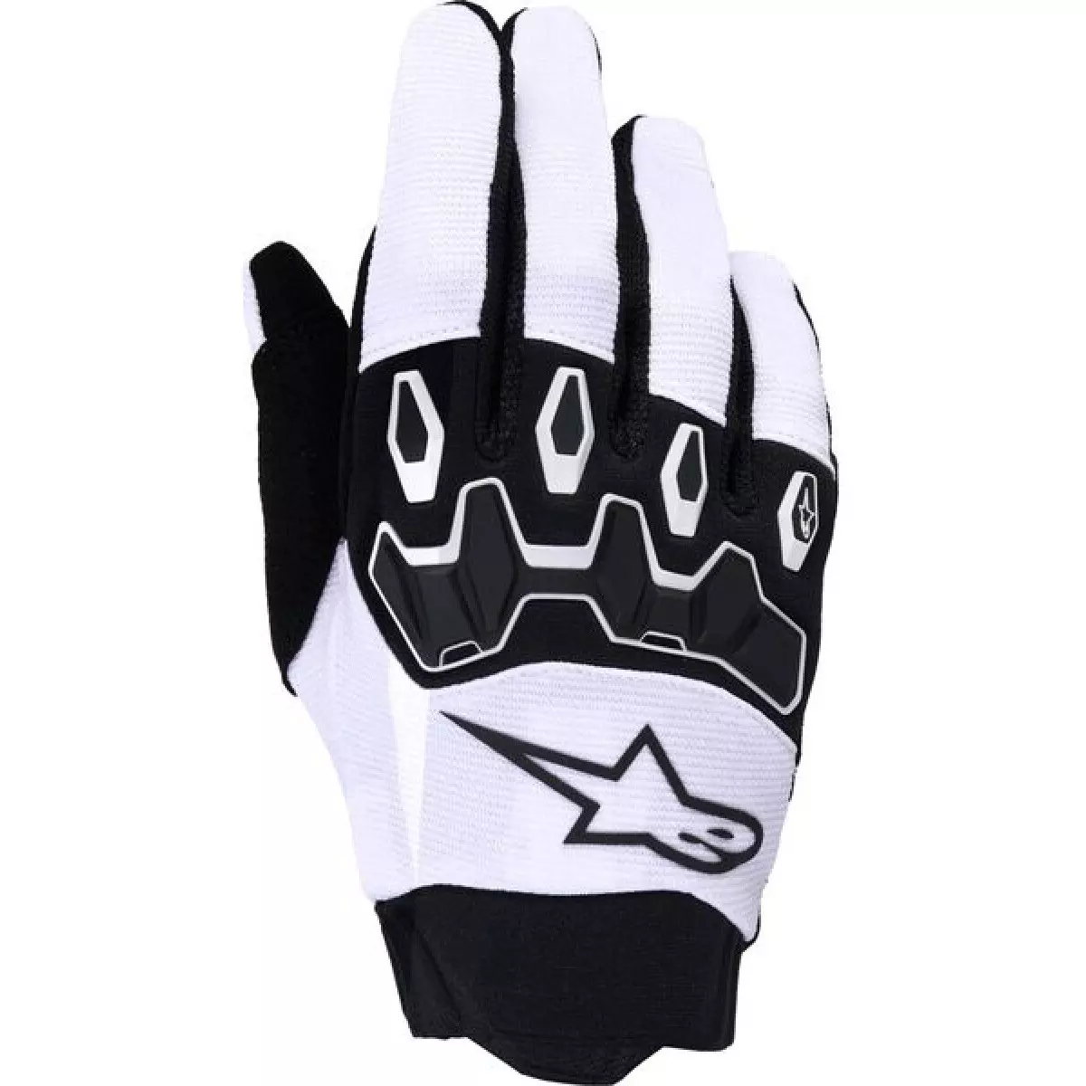 Gants Cross Alpinestars Full Bore V2 Gris Clair Noir