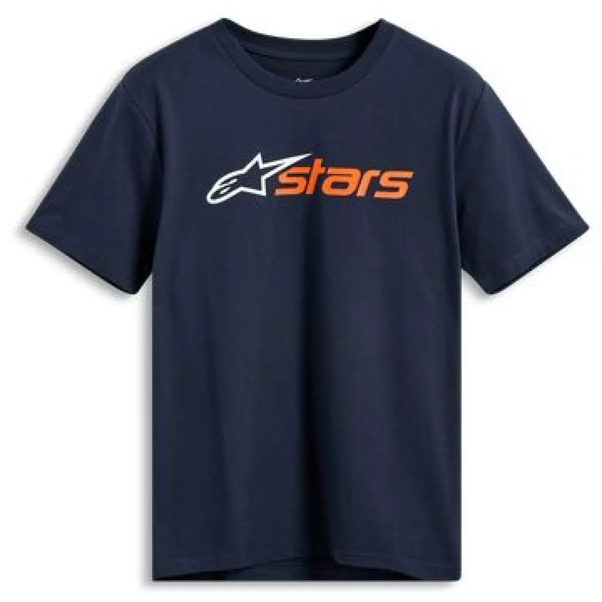 T-Shirt Alpinestars Blaze 2.0 CSF Navy Blanc Orange