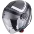 Casque Scorpion Exo-City II Riva Argent Mat