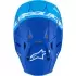 Casque Cross Alpinestars Supertech S-M10 Flood Bleu Noir