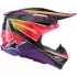 Casque Cross Alpinestars Supertech S-M10 Era Rose Violet Jaune Fluo