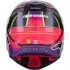 Casque Cross Alpinestars Supertech S-M10 Era Rose Violet Jaune Fluo