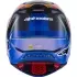 Casque Cross Alpinestars Supertech S-M10 Era Bleu Rouge Jaune Fluo