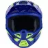 Casque Cross Alpinestars SM-7 Deed Bleu Jaune Fluo