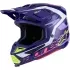 Casque Cross Alpinestars SM-7 Deed Violet Rose