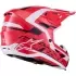 Casque Cross Alpinestars SM-7 Deed Rouge Noir Blanc