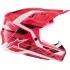 Casque Cross Alpinestars SM-7 Deed Rouge Noir Blanc