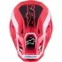 Casque Cross Alpinestars SM-7 Deed Rouge Noir Blanc