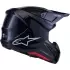 Casque Cross Alpinestars SM-7 Solid Noir