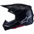 Casque Cross Alpinestars SM-7 Solid Noir