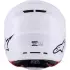 Casque Cross Alpinestars SM-7 Solid Blanc