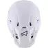 Casque Cross Alpinestars SM-7 Solid Blanc