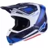 Casque Cross Alpinestars SM-7 Rise Bleu Blanc