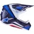 Casque Cross Alpinestars SM-7 Rise Bleu Blanc