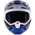 Casque Cross Alpinestars SM-7 Rise Bleu Blanc