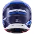 Casque Cross Alpinestars SM-7 Rise Bleu Blanc