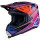 Casque Cross Alpinestars SM7 Fuse Bleu Violet Rose