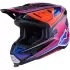 Casque Cross Alpinestars SM-7 Fuse Bleu Violet Rose