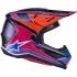 Casque Cross Alpinestars SM-7 Fuse Bleu Violet Rose