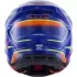 Casque Cross Alpinestars SM-7 Cast Bleu Rose Jaune Fluo