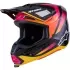 Casque Cross Alpinestars SM-7 Rise Noir Jaune Rose